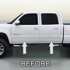 99-07 Gmc Sierra 2  Black Body Side Molding Die Cut Ends By Brickyard Automotive