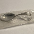 Vintage Silver Plate Baby Spoon  looped Handle  Wm Rogers oneida Ltd Nos In Box