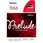 D addario Prelude Violin Bundle 44 Size  Medium