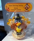 Solar Dancing Turkey   Scarecrow Figures Thanksgiving D  cor 4 5 Inches