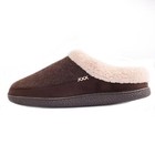 Alpine Swiss Mens Memory Foam Clog Slippers Fleece Fuzzy Slip On House Shoes