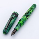 Conklin 1898 Fountain Pen - Clover Valley - Gunmetal Trim Limited Edition Medium