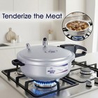 Kitchen King   Feast Wok Pressure Cooker  karahi Style    Heavy Gauge Aluminum