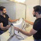 Men Beard Shaving Bib     No-mess Hair Trimming Catcher Grooming Apron Cape