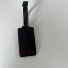 Tumi Black   Red Leather Name Tag For  Tumi Luggage Bag Backpack