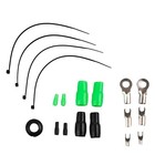 Ds18 Amp Wiring Kit Installation Green Cca 4 Gauge 1680w Akit4 gr