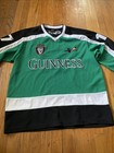 Arthur Guinness 1759 Men Irish Sewn Dublin Beers Green Hockey Jersey Xxl