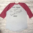 Vintage 1982 Joan Jett   The Blackhearts 3 4 Sleeve Us Tour Concert Tee Size M l