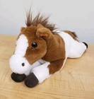 Fao Schwarz Plush Horse 14  Adopt A Pets Brown White 2020 Soft