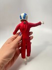 Ideal Evel Knievel Vtg 1972 Original 7  Action Figure Red Cycle Suit Helmet Doll