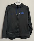 Nike Elite Therma-fit Mens 2xl Kentucky Wildcats Gray Full Zip Hoodie Jacket