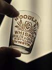 Old Antique Woodland Whiskey Crigler Covington Ky Pre Pro Advertising Shot Glass