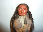 Vintage Skookum Bully Good Native American Indian Chief Doll 13    Read
