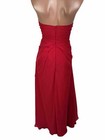 Mori Lee Bridesmaid Party Formal Prom Dress 12 Strapless Ruched Chiffon Cocktail