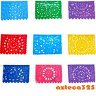 Mexican Fiesta Multi-color Party Flags Banner 