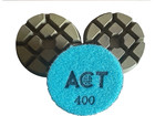 3  400 Grit Resin Bond Concrete Diamond Polishing Pad Set Of 9 Or 12 Wet dry Use