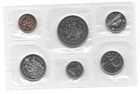 1971 Canadian Proof Like Mint Set Withthe  1 Dollar British Columbia With Coa