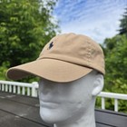 Polo Ralph Lauren Men s One Size Cotton Chino Adjustable Ball Cap Beige Blue 