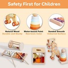 Wooden Montessori Toys 6-12 Months montessori Baby Blocks Toy 6-12-18