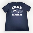 Fdny     E84 l34 Shirt     Manhattan Nyc     Lg