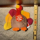 Gund Holiday Gobbles Thanksgiving Turkey Plush 88351 No Sound Small With Tags