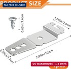 4 Pcs 8269145 Dishwasher Mounting Bracket With Screws universal Dishwasher Clips