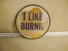 Vintage Vari Vue Flicker Button I Like Burnie 76 Union Gas Oil Advertising Pin 