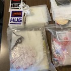 Large 3 Pounds Lot Of Plastic Canvas Scraps Small Sizes Pieces Shapes Unfinished