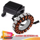Stator   Regulator Rectifier For 2006-2008 Harley Road King Flhr   Glide Fltr