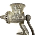 Vintage L  F    C Universal No  0 Cast Iron Food Chopper Meat Grinder