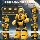 Rc Robot Toys For Kids Ages 3 4 5-7 Year Old Magic Record Voice Function  Rem   