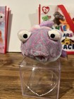 Ty Beanie Pluffies Bubbles The Fish Purple Pink Mint Green Soft Plush Stuffed 