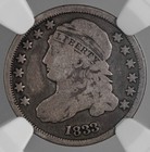 1833  10c Capped Bust Silver Dime   Ngc G6   8404750-003