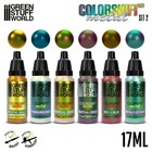 Chameleon Acrylic Paint Set 2 - Colorshift  Airbrush Brush