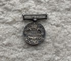 Original Miniature Dress Medal - Long Service In The Colonial Auxillary Forces