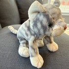Ty Beanie Baby Silver The Gray Tiger Striped Cat No Tag