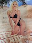 Vintage Corona Extra Sexy Bikini Beach Girl Blonde Babe Beer Poster 27 x19 5 