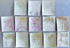 Seychelles 1 2 3 4 5 6 7 8 9 12   1890-1900 Queen Victoria Stamps   Used   Mh