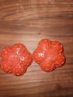 Vintage Cinnabar Cloisonne Round Trinket Box