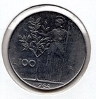 1964 Italy 100 Lire  2300 