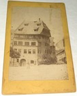 Rare Antique Artist Albrecht D  rer s House Landscape Nuremberg Cabinet Photo 