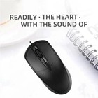 Usb 2 0 Optical Wired Scroll Wheel Mouse Pc Laptop Notebook Desktop Black Mice