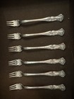 Rogers Bros 1847 Vintage Grape Set Of 6 Cocktail oyster seafood Forks Slverplate
