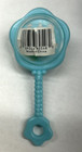 Vintage Baby Blue Baby Rattle Baby Shower Cupcake Toppers Set Of 12 Bc6