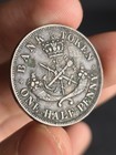 1854 Bank Of Upper Canada Half Penny Token