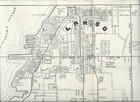 50 s Vintage Large Map Of Largo Florida By R n  Gaston Lists Rentals Motels Nice