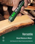 Green Twm-186 Pin-type Wood Moisture Meter 7 Calibration Scales Humidity
