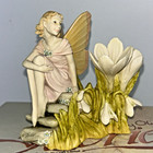 Jenny Oliver Faeries Spring Fairy 5  Figurine Holland Studio Porcelain Retired