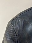 Vintage 1940s German Motorcycle Leather Jacket   Size 50