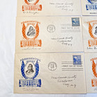 1938 Presidential Series Fdc Stamp Cover 10 First Day Issue Covers 